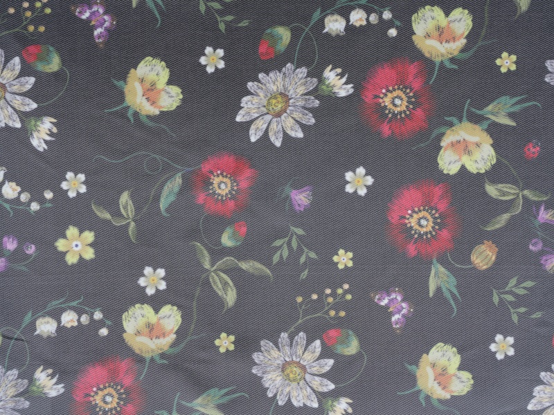 Țesătură de căptușeală tipărită din poliester-Viscose Twill